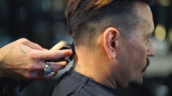 Johnny Depp HOLLYWOOD Inspierd Hairstyle. Men´s haircut inspiration