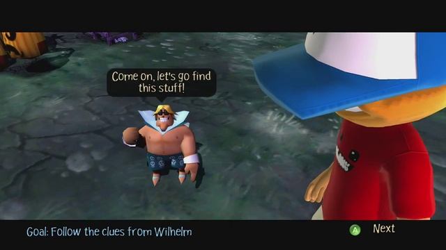 A World Of Keflings Part 7 DLC The Curse of the Zombiesaurus Walkthrough Playthrough XBOX 360 ARCAD смотреть онлайн