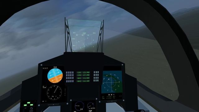 [FlightGear] EADS Mako/HEAT смотреть онлайн