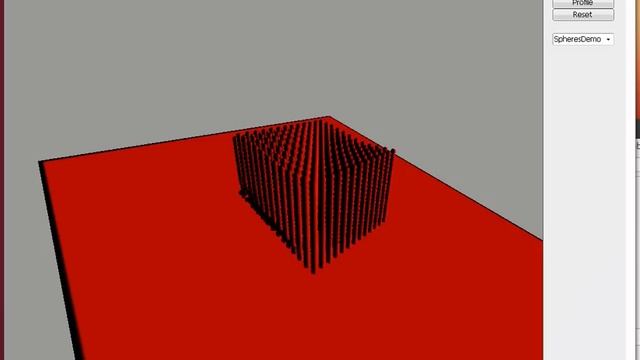 Bullet OpenCL rigid body pipeline test under Ubuntu Linux (OpenGL 3.x Gwen userinterface) смотреть онлайн