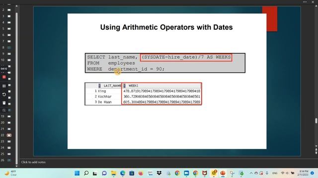SQL Function | working with dates Lesson 12 | Part 03 смотреть онлайн