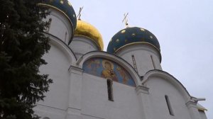 Тропарь, кондак, величание преп. Сергию Радонежскому.