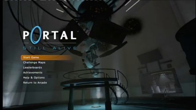 Portal post-game menu screen смотреть онлайн