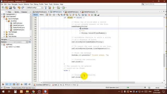 FILE HANDLING in JAVA (CRUD Operation) Part 1 смотреть онлайн