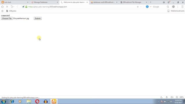 Php pdo code for image upload and display with database online on 000webhost.com смотреть онлайн