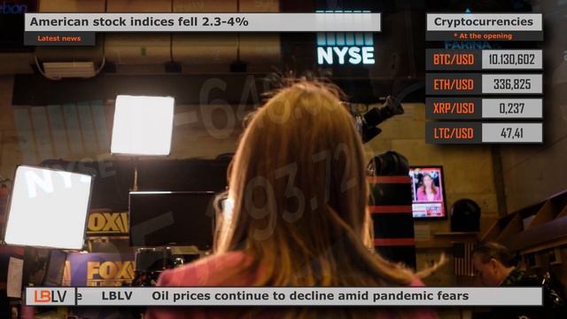 LBLV American stock indices fell 2.3-4% 2020/09/09 смотреть онлайн