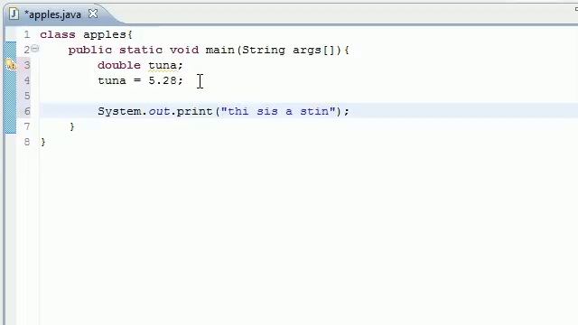 Java Programming Tutorial - 5 - Variables смотреть онлайн