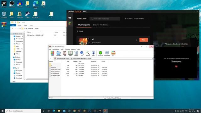How To Share & Play Your Custom Minecraft ModPack With your Freinds!! смотреть онлайн