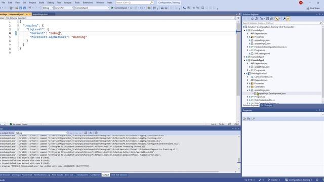 Организация настроек приложения (Configuration) в .NET на C#. Часть 2 смотреть онлайн