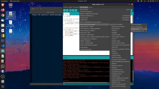 Dar de alta tarjeta ESP32 en arduino IDE смотреть онлайн