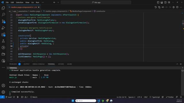 Solución (FIX): TypeScript [WARMING]: 'XXX' is declared but its value is never read. смотреть онлайн