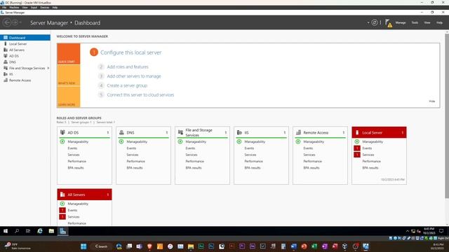 Setup Active Directory Home Lab (Oracle Virtual Box) [Powershell 1000+ users] смотреть онлайн