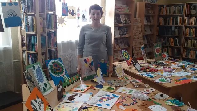 Выставка детского творчества в Друевской библиотеке смотреть онлайн