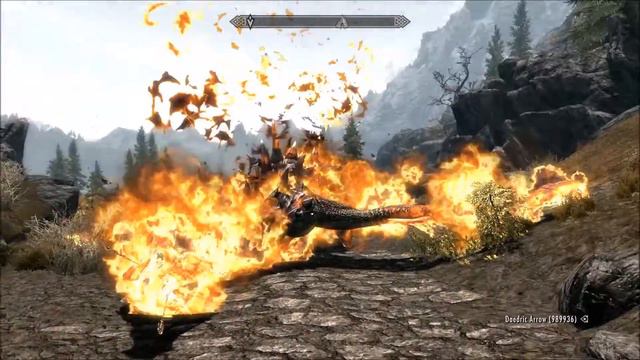 SKYRIM - COOL KILL MOVES MONTAGE!! смотреть онлайн