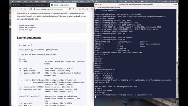 Installing py4web смотреть онлайн