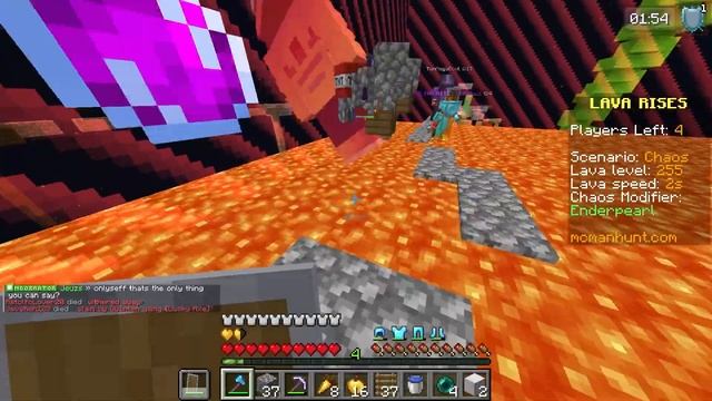 Minecraft But Lava Rises! смотреть онлайн