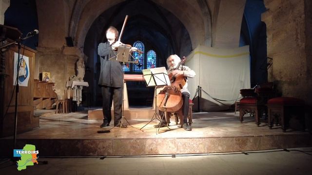 Sonate de Ravel par François Pineau-Benois au violon et Mark Drobinsky au violoncelle смотреть онлайн