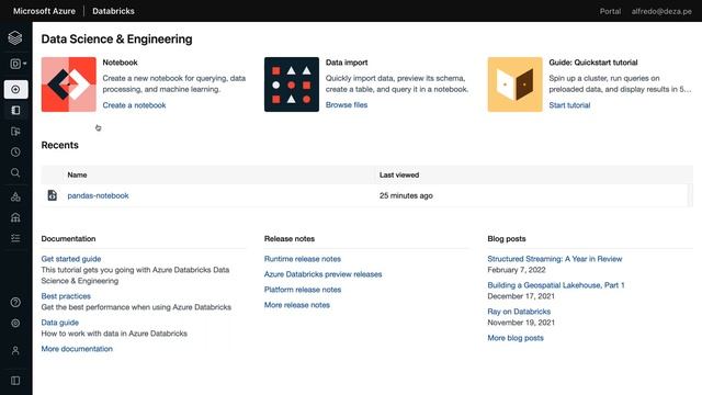 Azure Databricks with Pandas and Open Datasets смотреть онлайн