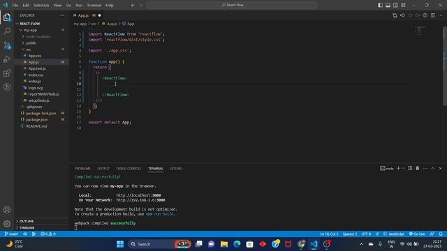 React Flow Library | React Flow Installation and Introduction | Tutorial 1 React Js смотреть онлайн