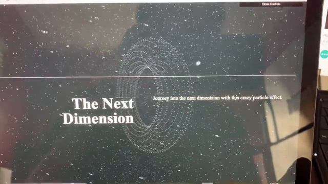 Three JS Animated Background смотреть онлайн