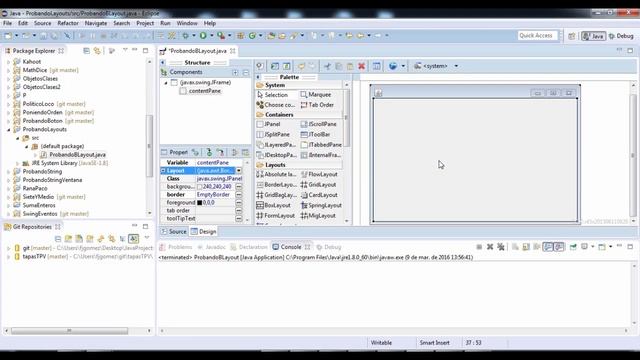 JAVA SWING - Border Layout - TU PROFESOR - COOKING SOFTWARE смотреть онлайн