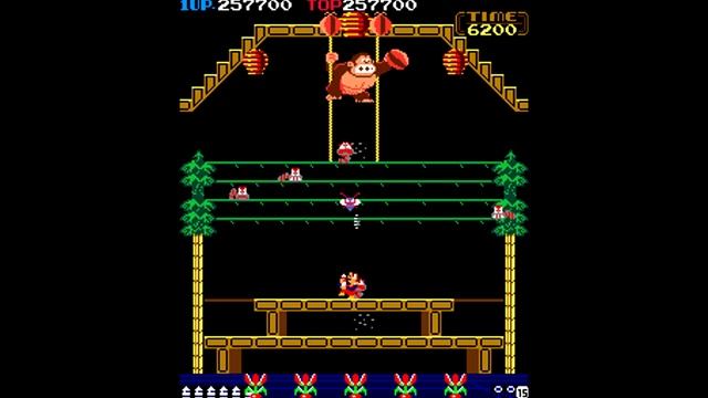 Donkey Kong 3 [Arcade Longplay] (1993) Braze Technologies смотреть онлайн