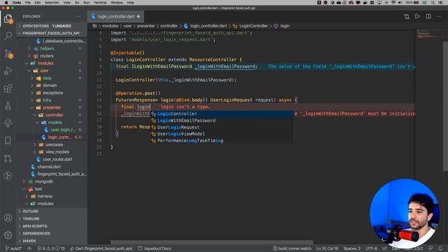 [Flutter] - Autenticação por Fingerprint e FaceId Parte 3 Finalizando Backend смотреть онлайн