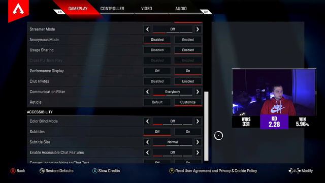2022 BEST APEX LEGENDS CONTROLLER SETTINGS! смотреть онлайн