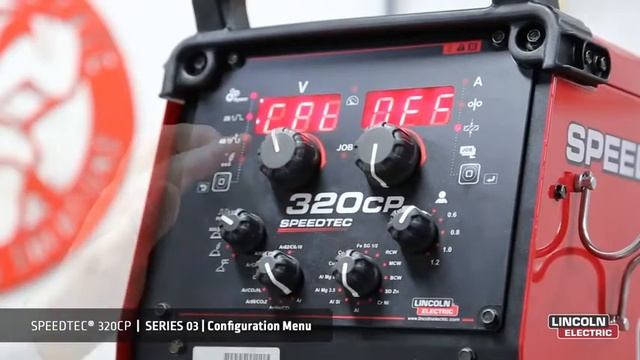 Speedtec 320CP How to Series 3 Configuration Menu смотреть онлайн