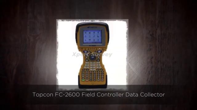 Topcon FC-2600 Field Controller Data Collector смотреть онлайн
