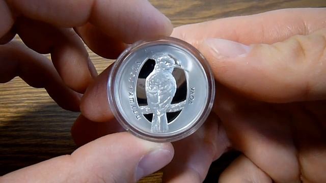 Удод,10 рублей, Беларусь, 2013, серебро. Hoopoe, silver. смотреть онлайн