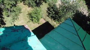 Покраска старой железной крыши. Часть 2