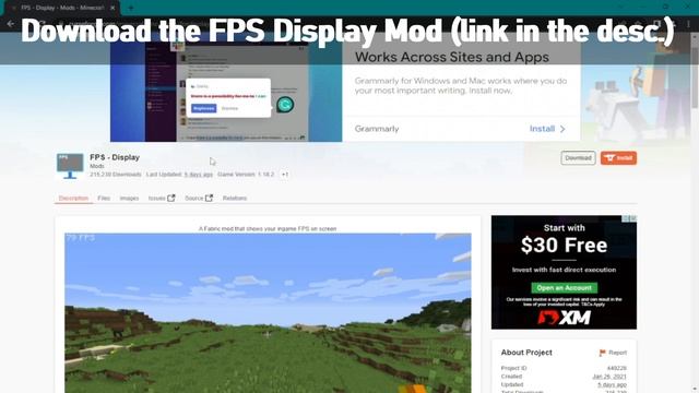 How To GET FPS Counter In Minecraft (NO F3) смотреть онлайн