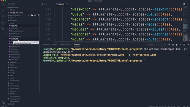 Importar/Exportar documento EXCEL con Laravel - PART 1 смотреть онлайн