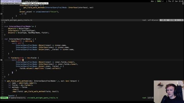 Rust: Fixing a bug in a GraphQL library (part 2) смотреть онлайн