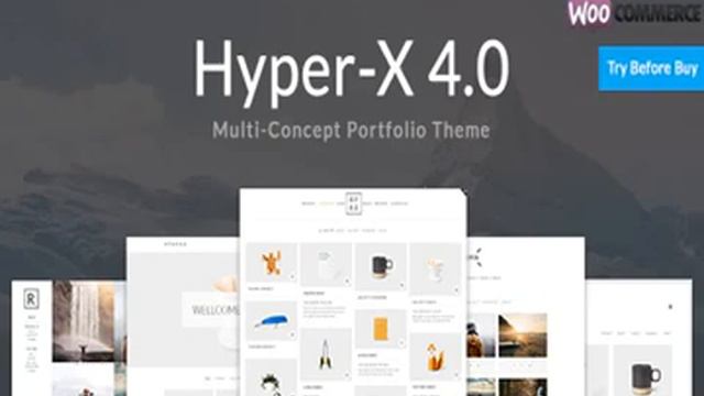HyperX - Responsive Wordpress Portfolio Theme Full Download 2021 смотреть онлайн
