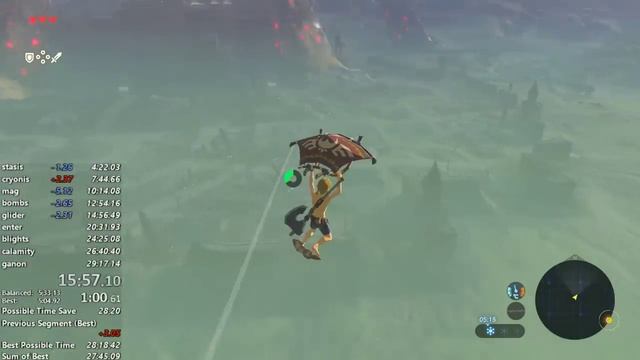 BotW Any% 28:59 (No Amiibo) смотреть онлайн