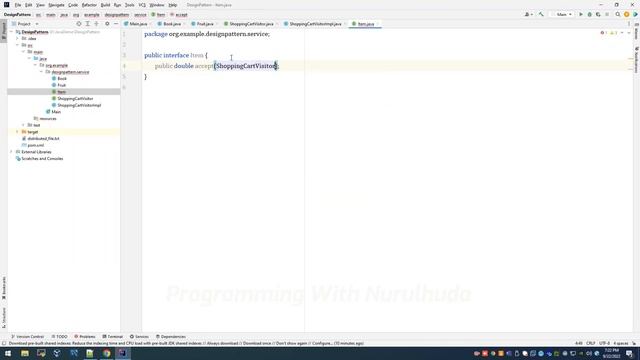 Java visitor design pattern with example | Java Programming смотреть онлайн