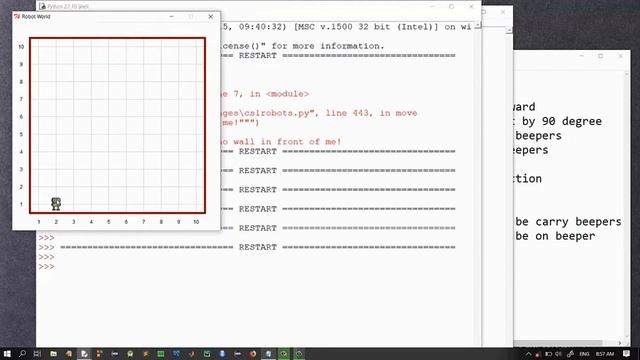 Lecture 4 - Python 2D Robot Basic Actions смотреть онлайн
