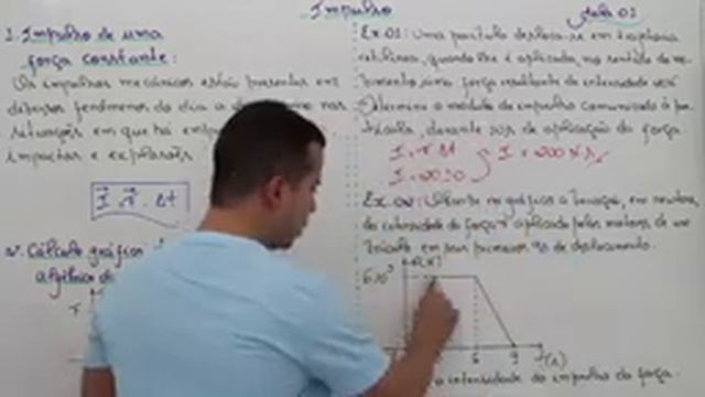 Impulso de uma força - Aula 01 смотреть онлайн