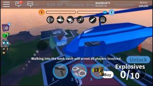 Как трудно играть в ROBLOX JAILBREAK на телефоне и весь транспорт в M1!