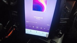 Установка магнитолы "TESLA" style в INFINITI FX35