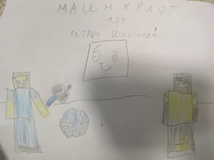 ТРЕНИРУЕМСЯ С булавой В МАЙНКРАФТЕ