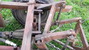 Минитрактор переломка 4х4_Задняя навеска garden tractor