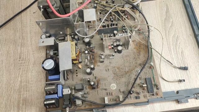 Ремонт старого телевизора кинескопника Оникс 97ТЦ15-99 смотреть онлайн