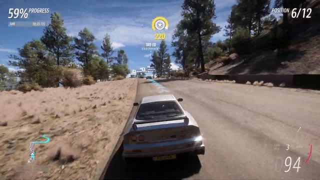 Forza Horizon 5 Gameplay | Volcan Sprint | 1995 Nissan Nismo GT-R LM смотреть онлайн
