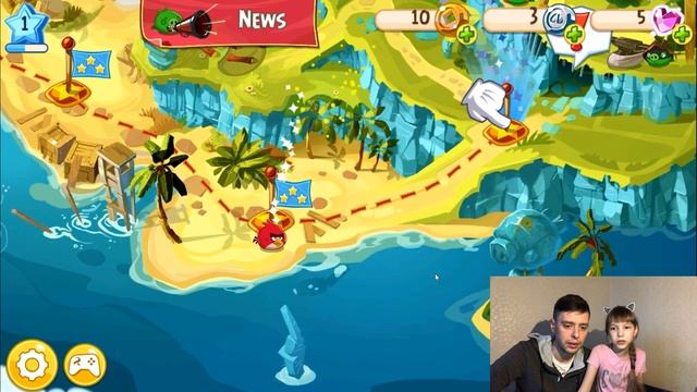 Angry Birds Epic #1 НАЧАЛО - Энгри бердс Эпик Прохождение смотреть онлайн