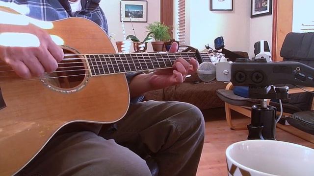 Guitar Ditty - Taylor GS5 - Zoom H6 смотреть онлайн