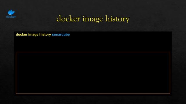 Command - docker image history смотреть онлайн