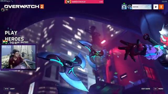 MMR Reset has made all the matches INTERESTING | Overwatch 2 | Ellzy Live India смотреть онлайн